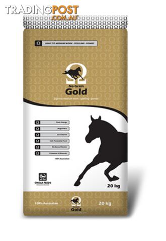 OMEGA FEEDS- NO GRAIN GOLD 20KG