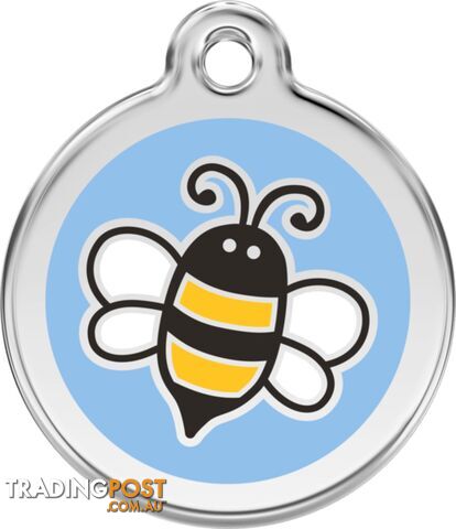 RED DINGO BUMBLE BEE LIGHT BLUE TAG - LIFETIME GUA