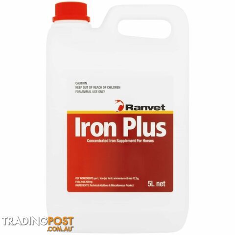 RANVET IRON PLUS WITH FOLIC ACID