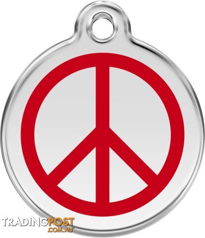 RED DINGO PEACE RED TAG - LIFETIME GUARANTEE - CAT