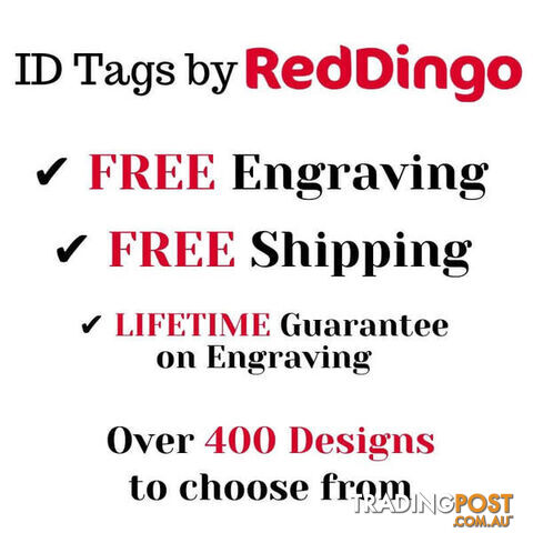 RED DINGO FLASH ORANGE TAG - LIFETIME GUARANTEE - - photo 2 of 4
