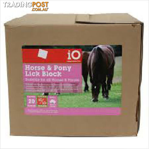 IO HORSE & PONY BLOCK