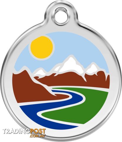 RED DINGO MOUNTAINS LIGHT BLUE TAG - LIFETIME GUAR
