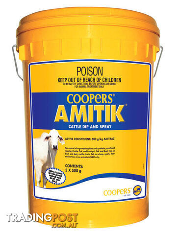 COOPERS AMITIK WP SOLUBLE 5X500GMS SACHETS