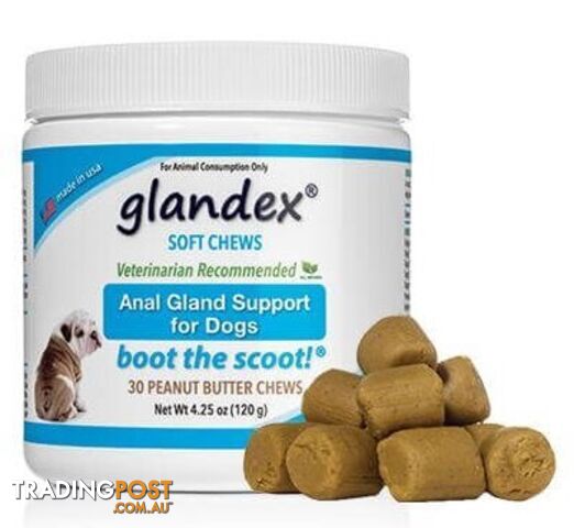 GLANDEX SOFT PEANUT BUTTER CHEWS