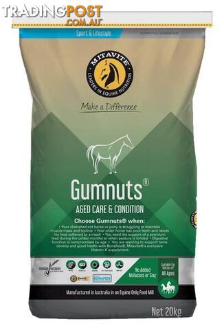 MITAVITE GUMNUTS 20KG