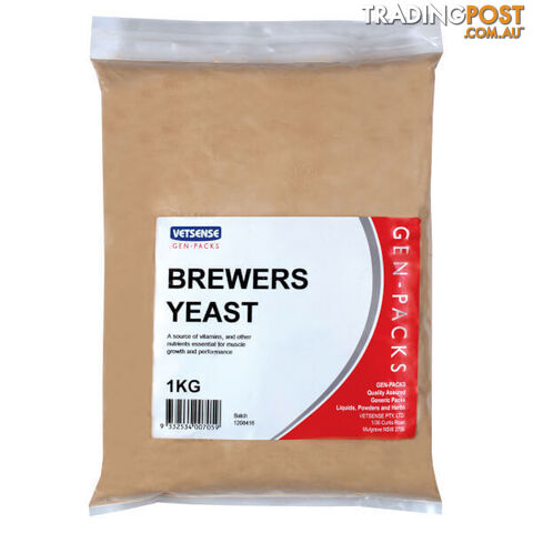 VETSENSE- GEN-PACKS BREWERS YEAST