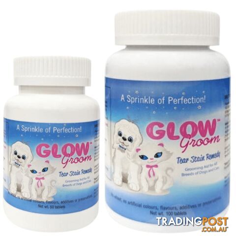 GLOW GROOM TEAR STAIN REMEDY - TABLETS