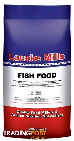 LAUCKE MILLS- FISH FOOD 20KG