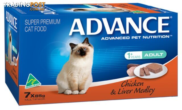 ADVANCE ADULT CAT WET FOOD TENDER CHICKEN LIVER ME - photo 2 of 2