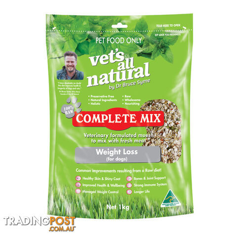 VET'S ALL NATURAL CANINE COMPLETE MIX WEIGHT L