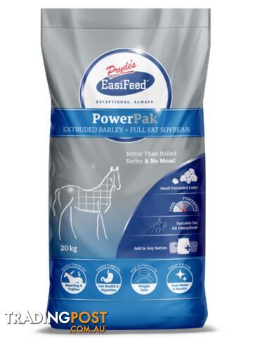 PRYDES POWERPAK - EXTRUDED BARLEY + FULL FAT SOYBE