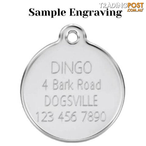 RED DINGO ENAMEL TRIBAL ARROWS TAG - LIGHT BLUE - - photo 3 of 4