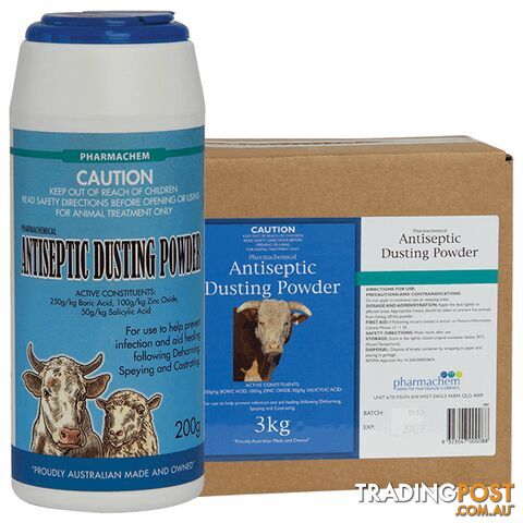PHARMACHEM ANTISEPTIC DUSTING POWDER 200G (OUT OF