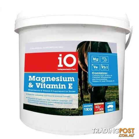 IO MAGNESIUM AND VITAMIN E