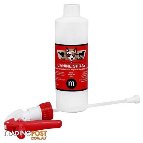 RED HEALER CANINE M SPRAY 500ML