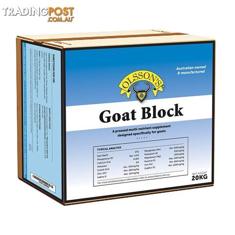 OLSSON GOAT BLOCK