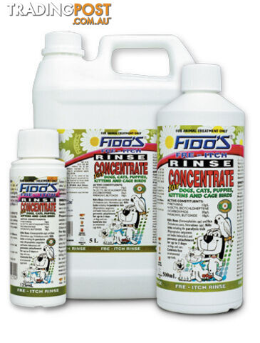 FIDO'S FRE-ITCH RINSE CONCENTRATE