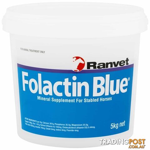 RANVET FOLACTIN BLUE RACING FORMULA