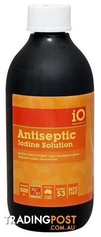 IO ANTISEPTIC IODINE SOLUTION - photo 2 of 2