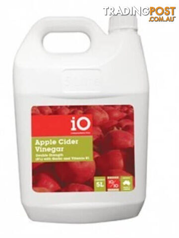 IO CIDER VINEGAR 8% GARLIC VITAMIN B1