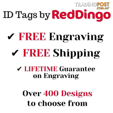 RED DINGO SKULL & CROSS BONES PINK TAG - LIFET - photo 2 of 4