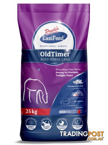 PRYDES FOUR OLD TIMER - AGED HORSE CARE 25KG