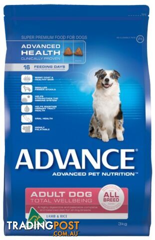 ADVANCE ADULT DOG TOTAL WELLBEING ALL BREED - WITH