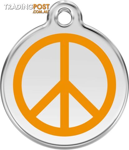 RED DINGO PEACE ORANGE TAG - LIFETIME GUARANTEE - - photo 1 of 4