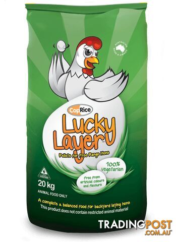 COPRICE LUCKY LAYER PELLETS 20KG