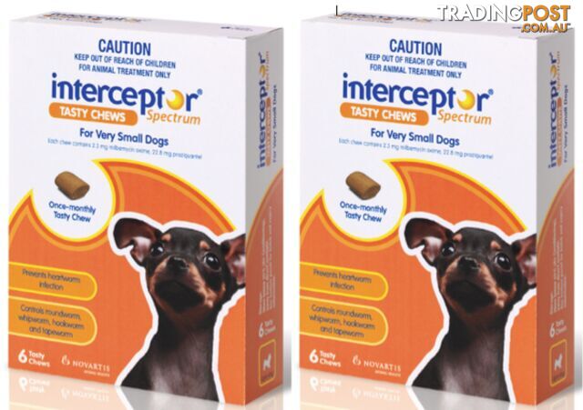 INTERCEPTOR SPECTRUM TASTY CHEWS FOR VERY SMALL DO - photo 2 of 3