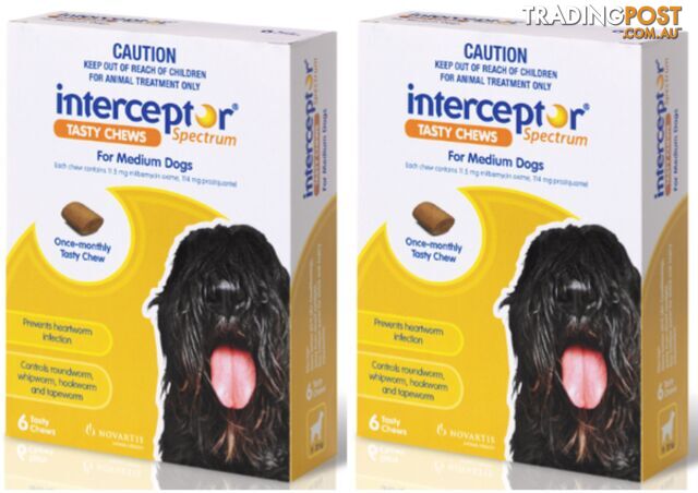 INTERCEPTOR SPECTRUM TASTY CHEWS FOR MEDIUM DOGS 1 - photo 2 of 3