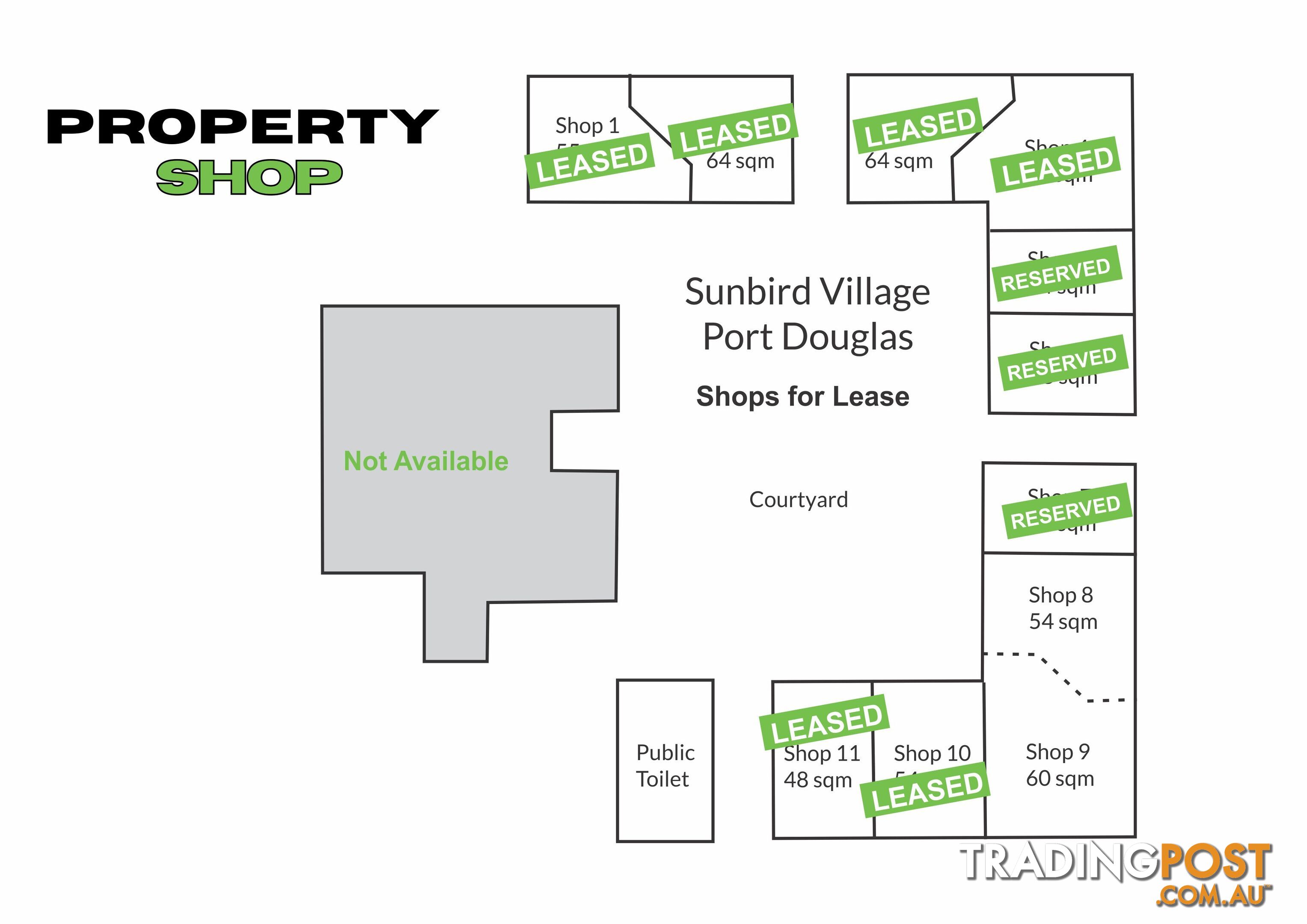 Shops 1-11 Mirage Sunbird Village PORT DOUGLAS QLD 4877