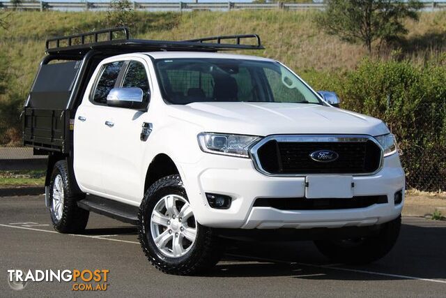 2021 FORD RANGER  XLT CAB CHASSIS