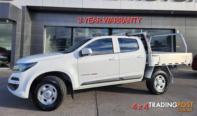 2018 HOLDEN COLORADO LS (4X4) RG MY18 CREW C/CHAS