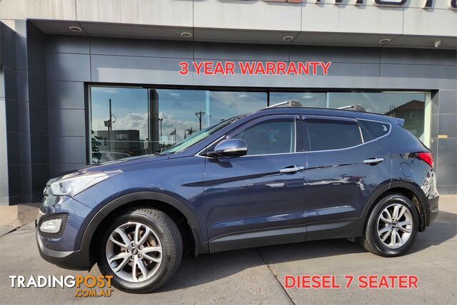 2014 HYUNDAI SANTA FE ELITE CRDI (4X4) DM 4D WAGON