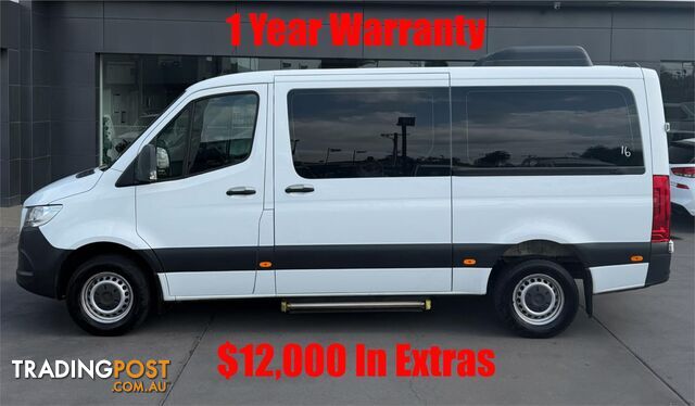 2019 MERCEDES BENZ SPRINTER 316CDI VS30 MWB RWD 907 2D VAN