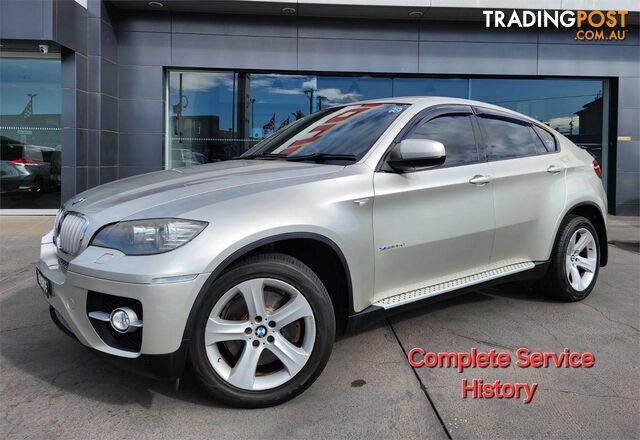 2008 BMW X6 XDRIVE35D E71 4D COUPE