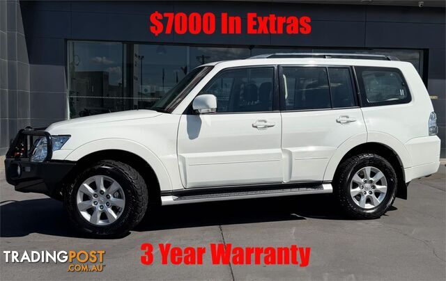 2021 MITSUBISHI PAJERO GLX5 (4X4) 5 SEAT NX MY21 4D WAGON