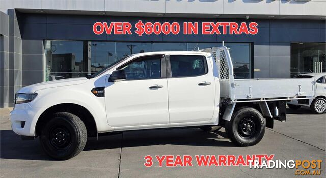 2020 FORD RANGER XL 2.2 HI-RIDER (4X2) PX MKIII MY20.75 DOUBLE C/CHAS