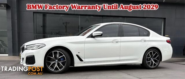 2023 BMW 5 30D M SPORT LCI G30 4D SEDAN