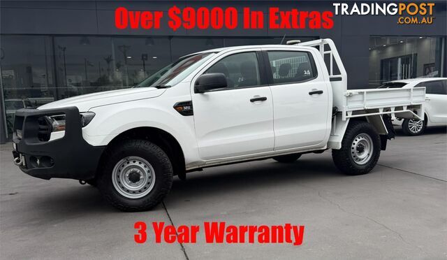 2021 FORD RANGER XL 3.2 (4X4) PX MKIII MY21.25 DOUBLE C/CHAS