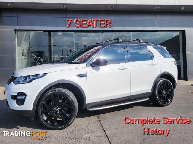 2018 LAND ROVER DISCOVERY SPORT TD4 (132KW) HSE 7 SEAT L550 MY18 4D WAGON