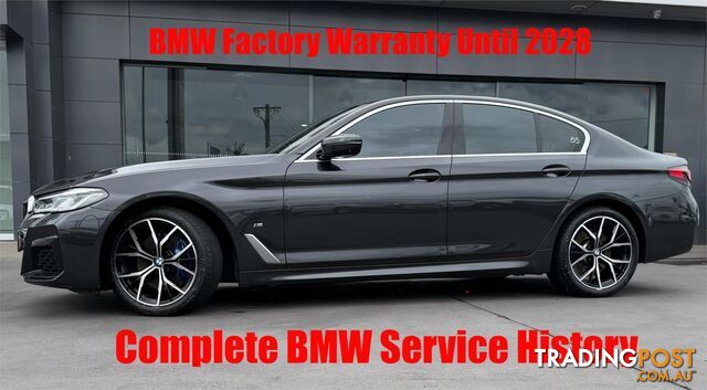 2023 BMW 5 30D M SPORT LCI G30 4D SEDAN