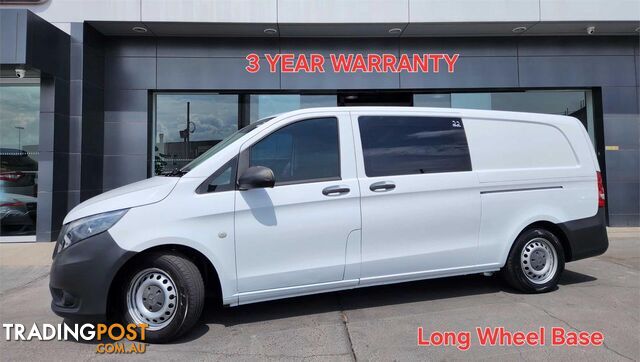 2017 MERCEDES BENZ VITO 116 BLUETEC LWB 447 4D VAN