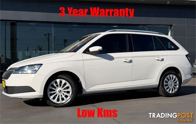 2019 SKODA FABIA 81 TSI NJ MY20 4D WAGON