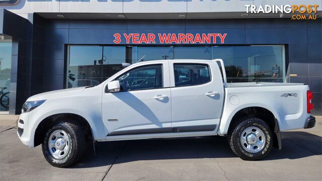 2017 HOLDEN COLORADO LS (4X4) RG MY18 CREW CAB P/UP