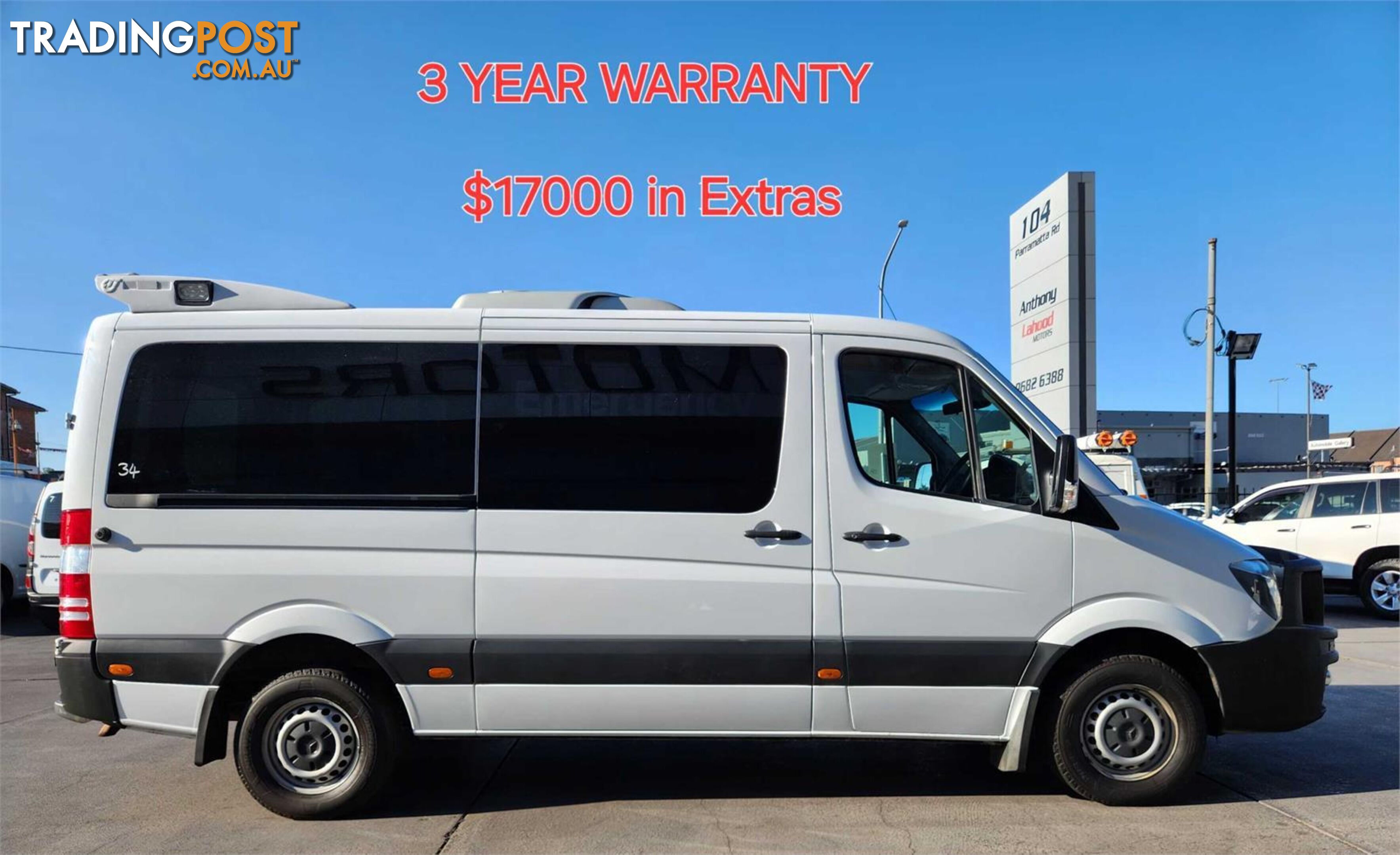 2017 MERCEDES BENZ SPRINTER 316 CDI MWB  VAN