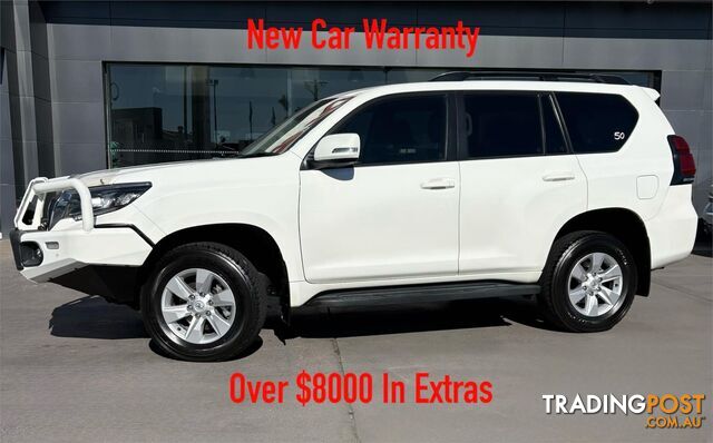 2022 TOYOTA LANDCRUISER PRADO GXL GDJ150R 4D WAGON