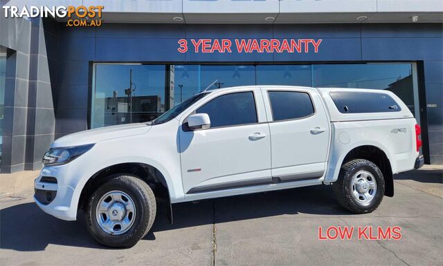 2018 HOLDEN COLORADO LS (4X4) (5YR) RG MY19 CREW CAB P/UP